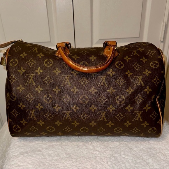 Authentic Vintage Louis Vuitton Speedy 35 - EUC - Picture 1 of 13